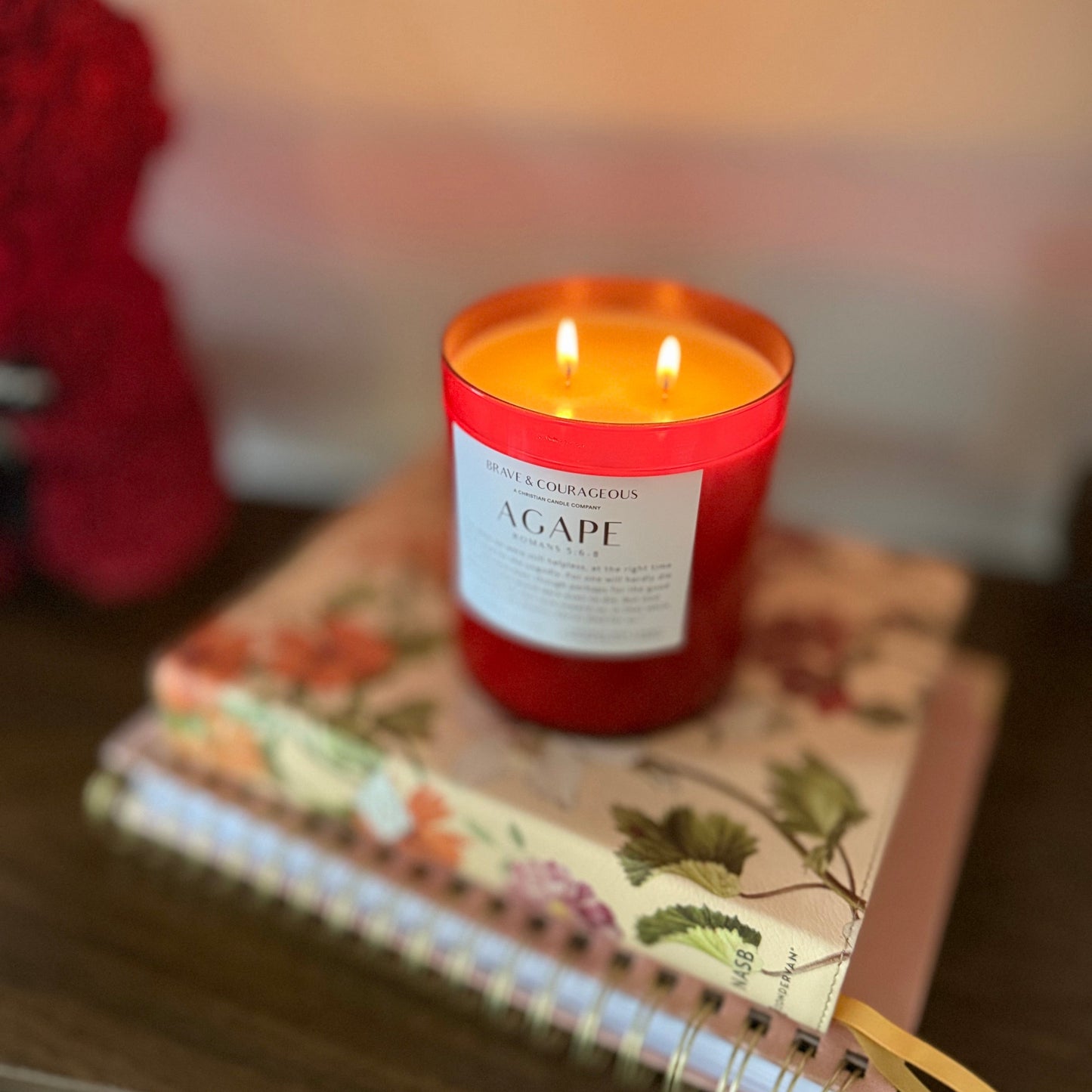 Limited Edition: "Agape" Lychee Love Valentine's Candle