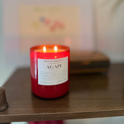 Limited Edition: "Agape" Lychee Love Valentine's Candle