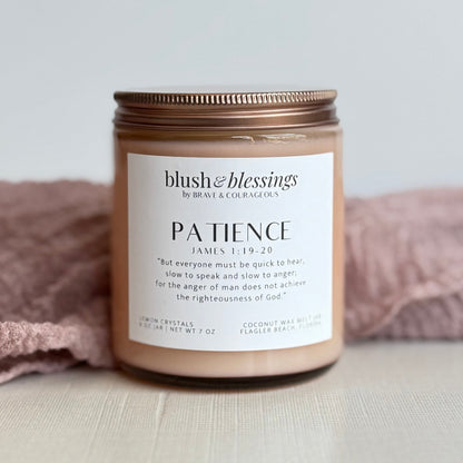 "Patience" Lemon Crystals Wax Melt Jar