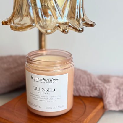 "Blessed" Grapefruit Blossom Wax Melt Jar