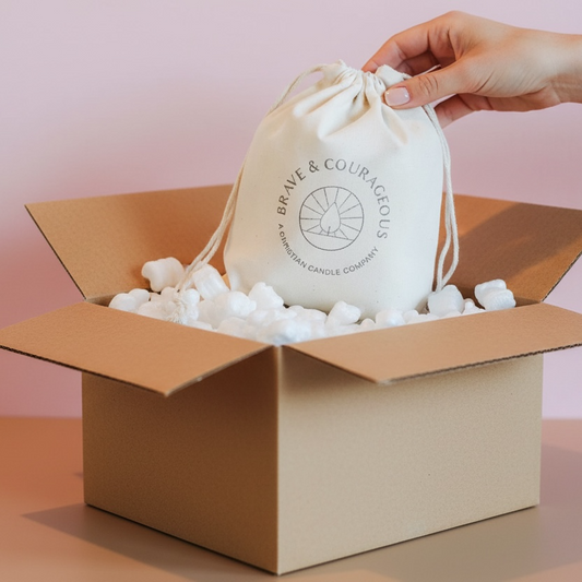 Brave & Courageous Light Box- Monthly Candle Subscription