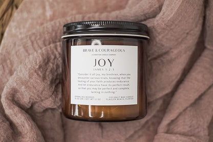 "Joy" Sparkling Berries Candle